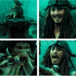 Pirates of the Caribbean Jack and Davy Jones