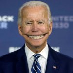 Joe Biden Creepy Grin