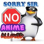 NO Anime Allowed template