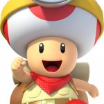 Captain toad | I THINK I JUST CHOSE THE CAPTAIN | image tagged in captain toad | made w/ Imgflip meme maker