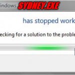 SYD.EXE | SYDNEY.EXE | image tagged in words has stopped working | made w/ Imgflip meme maker