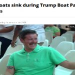 Reaction to Trump Boats