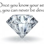 Diamond Knowing Self Worth Can Never Be Devalued meme