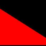 Red and black flag
