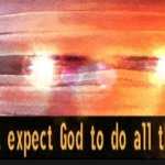 We can't expect God to do all the work meme