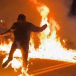 Anti-Fascist Fascist Lights Himself on Fire