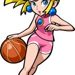 Princess Peach Basketball