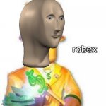 Roblox robux meme man meme