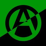 Anarchist Green in the name of ANTIFA