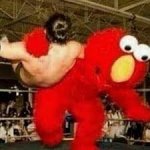 Elmo Assaults homless guy in the hood