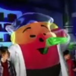 Kool-Aid Man drinking