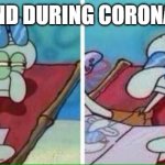 Iceland is chilling | ICELAND DURING CORONA TIME | image tagged in squidward sunbathing,funny,coronavirus,memes | made w/ Imgflip meme maker