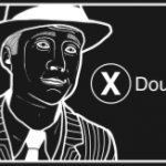 X doubt cartoon black