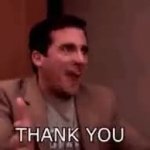 Office Thank You GIF Template