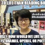 Well-Read Huixin | image tagged in funny,memes | made w/ Imgflip meme maker