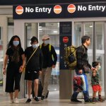 Airport masks no entry