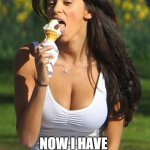 eating outside | NO INSIDE DINING; NOW I HAVE TO EAT OUT | image tagged in girl eating,babe | made w/ Imgflip meme maker