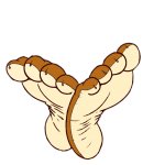 Coco the Monkey Cereal Mascot Feet Template
