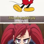 anime is trash | image tagged in this sparks joy | made w/ Imgflip meme maker
