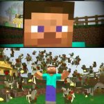 Steve’s chicken army meme