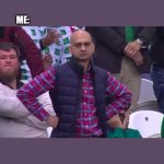 My dad's badminton skils | MY DAD : *TRYING TO SERVE THE SHUTTLE FOR THE LAST TEN MINUTES*; ME: | image tagged in angry pakistani fan | made w/ Imgflip meme maker