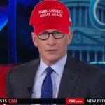 Anderson Cooper MAGA Hat
