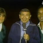 Howard Cosell interviews Bruce Jenner and OJ Simpson