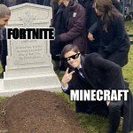 Barry Allen Grave | FORTNITE; MINECRAFT | image tagged in barry allen grave | made w/ Imgflip meme maker