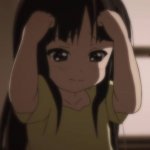 Stressed anime girl