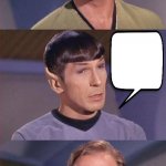 Spock Burns Kirk