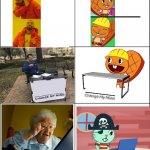 Eight panel rage comic maker | THE FOUR HORSEMEN OF INSPIRATIONAL MEMES | image tagged in eight panel rage comic maker,memes,crossover,happy tree friends,original meme,upvote if you agree | made w/ Imgflip meme maker