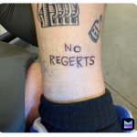 No Regerts