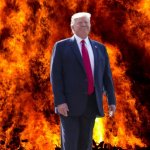 Trump Denies Fire