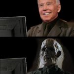 Joe Biden I'll just wait here meme