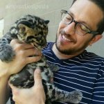 Sal With A Kitten