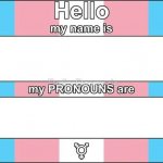 Name and Pronouns