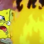 Fire Spongebob