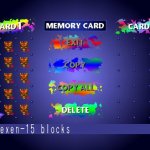 Hexen PS1 Memory Card