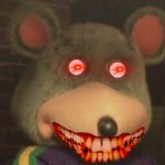 Why Chuck E. Cheese scares kids | image tagged in chuck e cheese,fnaf | made w/ Imgflip meme maker