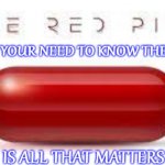 no mgtow betas or gelette razor sissies | WHEN YOUR NEED TO KNOW THE TRUTH; IS ALL THAT MATTERS | image tagged in the big red pill truth,aint nobody got time for that,mgtow,bitches be like | made w/ Imgflip meme maker
