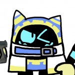 Magolor Bloo with a Gun