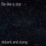 Be like a star meme