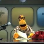 Muppet Newsman News Flash