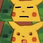 Bruh Surprised Pikachu meme