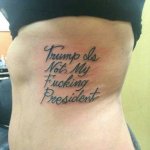 trump tattoo