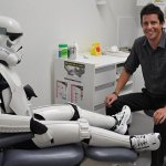 Storm Trooper In Doctor's Office