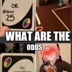 Naruto | ODDS | image tagged in naruto,fun,funny,anime | made w/ Imgflip meme maker