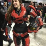 Halo red spartan cosplay
