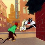 Sylvester & The Monkey meme