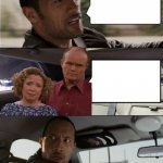 The Rock Driving meme